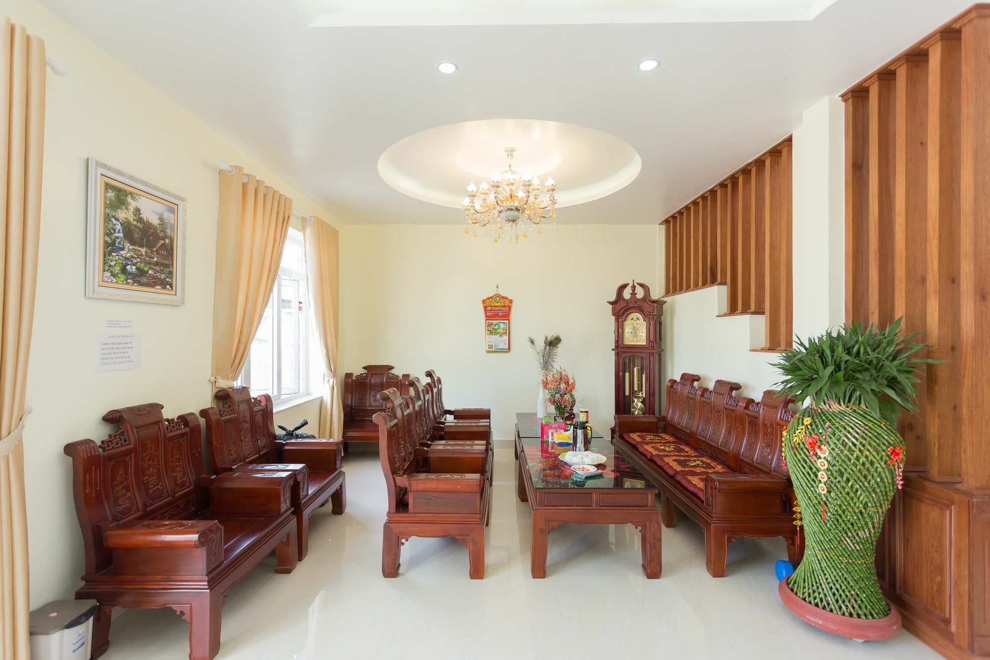 Apartmán Biet Thu Du Lich Atiso Dalat Exteriér fotografie